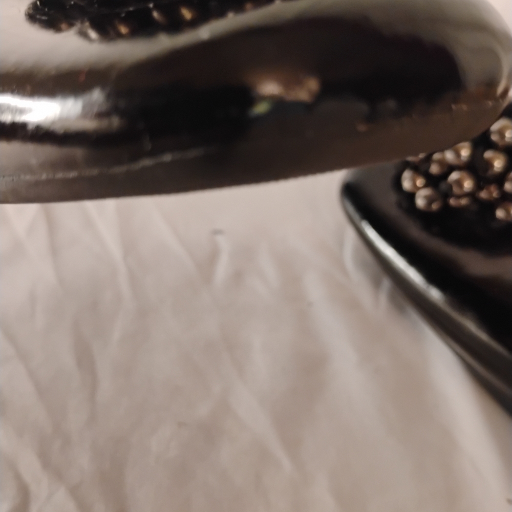 Liz Claiborne Patent Beaded Slingback Shoe - Picture 7 of 10